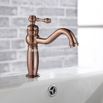 Luxurious Single Hole Brass Water Faucet