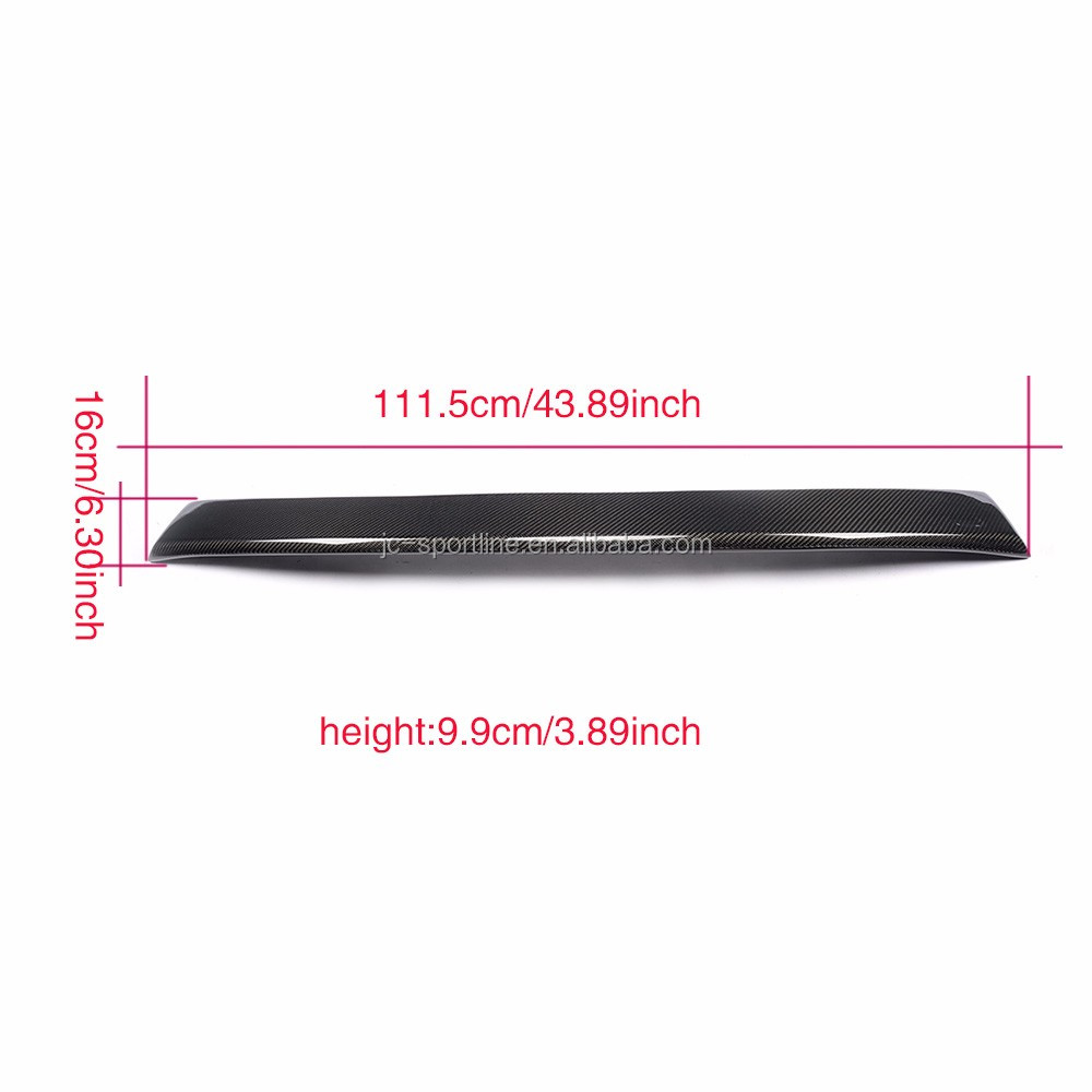 Car Carbon Fiber Roof Spoiler for BMW E36 4D