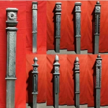 Wrought Steel Posts for Stair Balusters & Forged Posts for Railings