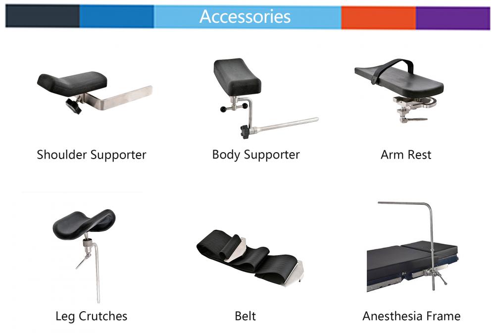 handle control operating table