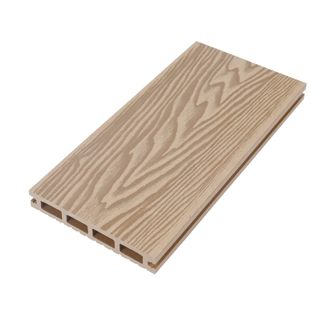 Wholesale Waterproof Anti-Slip Composite Flooring Outdoor Easy Installation WPC Decking