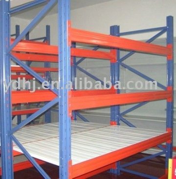 Heavy duty steel pallet rack shelf