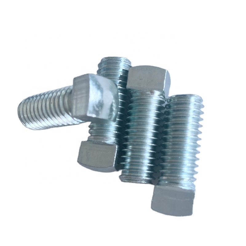 China supplier customize Carbon Steel Square Head Bolts OEM Stock Support