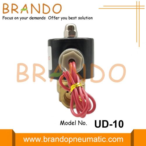 3/8 &quot;UD-10 Uni-D Type Brass Solenoid Valve 24VDC