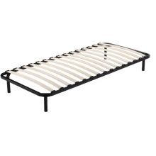 Single Wooden Slat Bed Frame