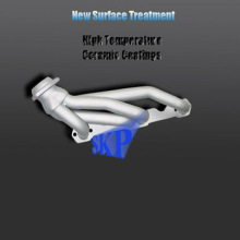 Car Exhaust Manifold in High Temperature Ceramic Coating
