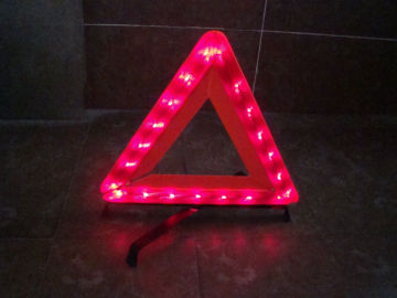 LED warning triangle Car LED warning sign