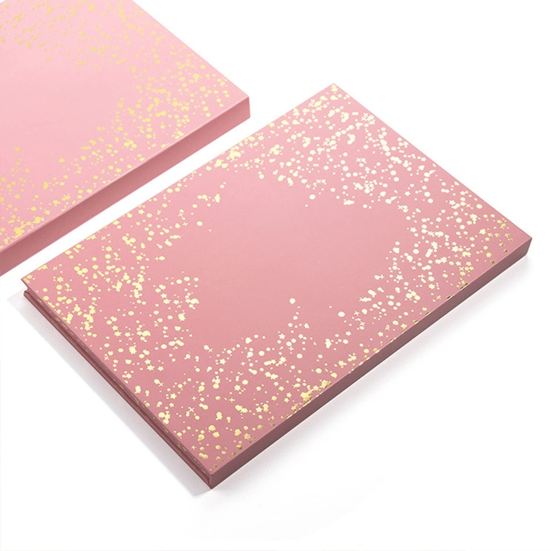 Kosmetik Pink Lidschatten Palette Buch No Logo 24 Farben Weihnachten große Lidschattenpalette