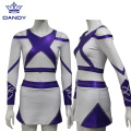 ingrossu uniforme di cheerleading di ragazza persunalizata