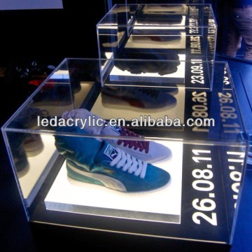 acrylic shoe display case