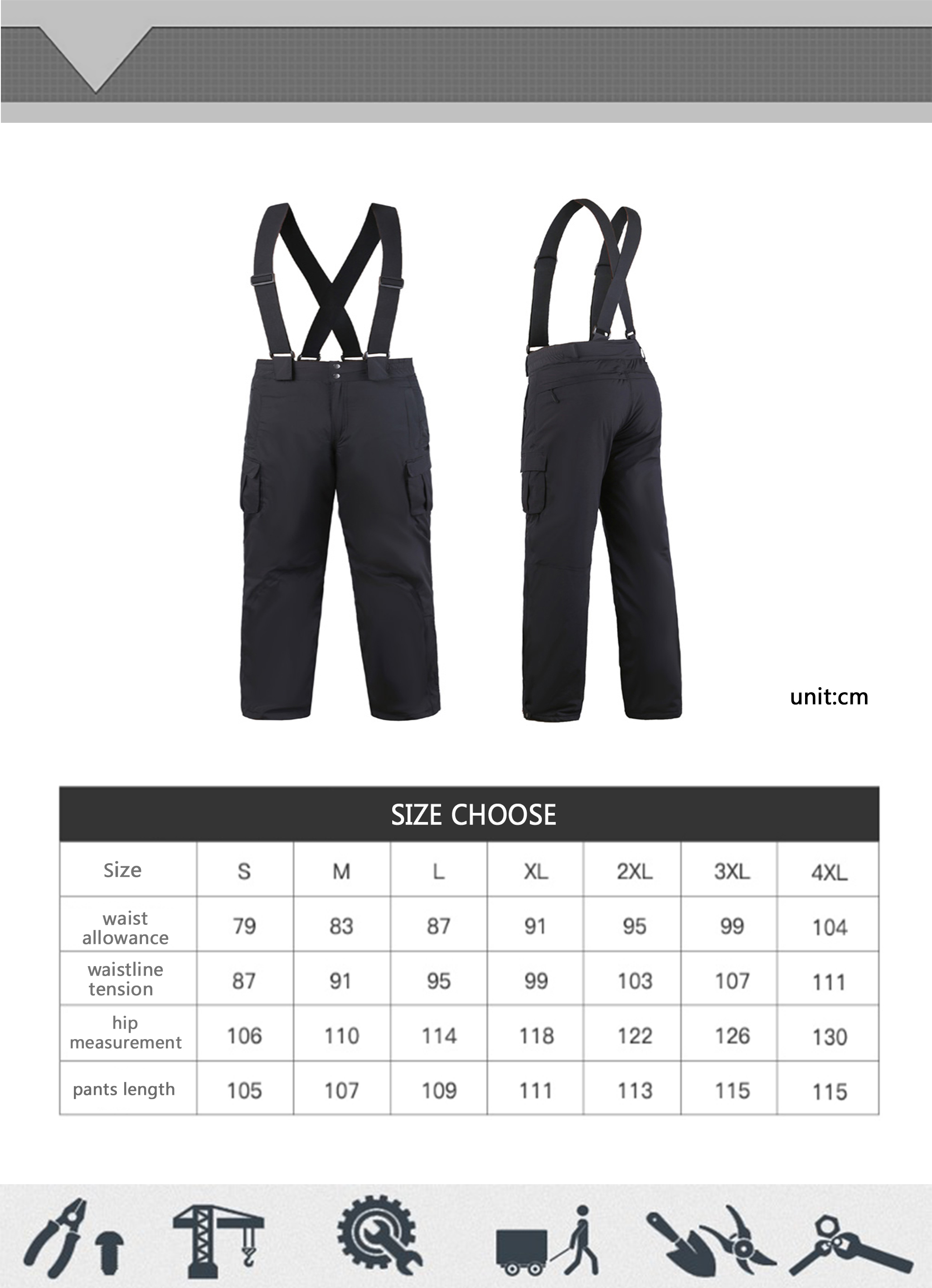 Wholesale customized cheap good quality cargo men outdoor pants