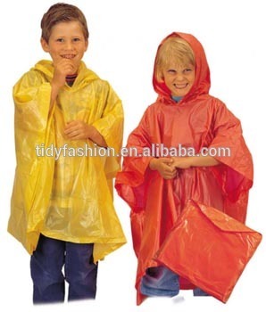 Hooded Waterproof PVC Children Riancoat