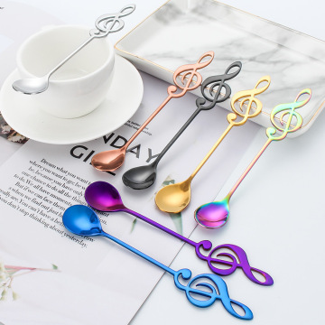 Music Coffee Spoon Stainless Steel Coffee Cupping Spoon