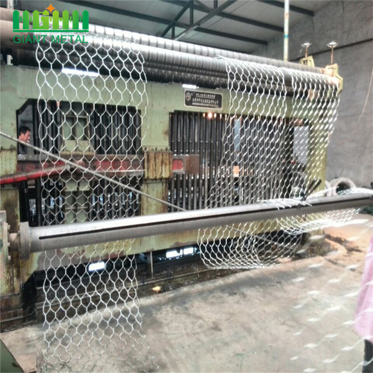 Double Twist Heavy Galvanized Woven Gabion Basket