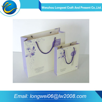 Hot promotion cute paper shopping bag