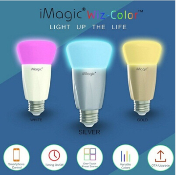 2015 hot sale new product wireless led magic rainbow lamp
