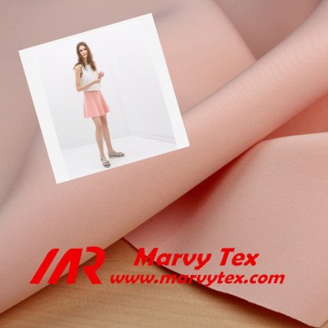 Knitted Technics weft knitted fabric scuba polyester fabric for dress