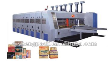 automatic packing machine slotting printing die cutting machine