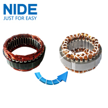 NIDE stator coil lacing machine with CNC