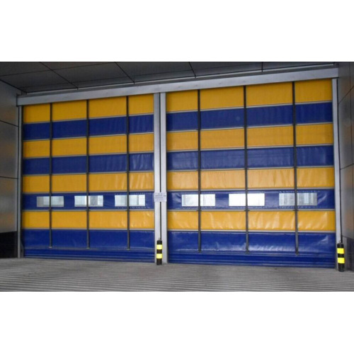 Hongfa PVC kecepatan tinggi pintu lipat pintu susun