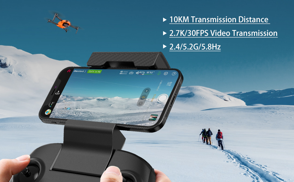 Autel Robotics EVO Nano Plus Combo 4K Camera Drone Professionnel Drones with Gimbal EVO Nano Series