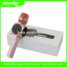 Home KTV Outdoor Party Muisc Playing bluetooth microphone with speaker and usb ktv machine android karaoke player