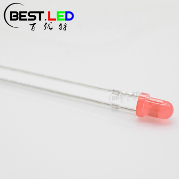 Ultra Bright 3mm Round Top Diffused Pink LED