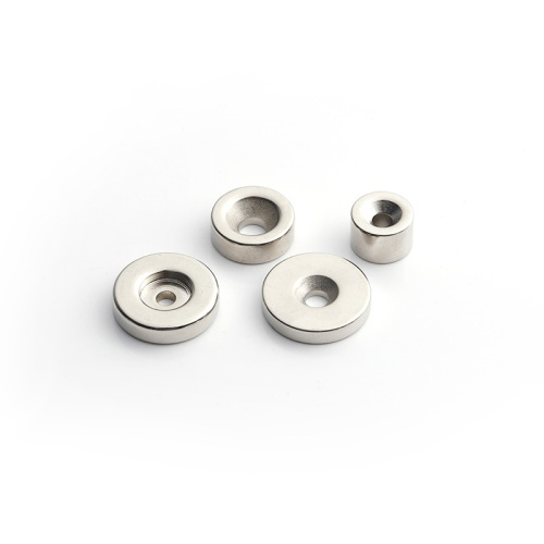 JINYU hot seller NdFeB Disc Magnet with countersunk hole