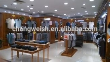 custum made men clothing display fixture