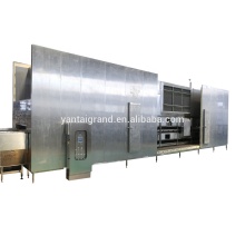 IQF Industrial Blast Freezers: Tunnel Blast Freezer Mesh Belt Quick Freezer