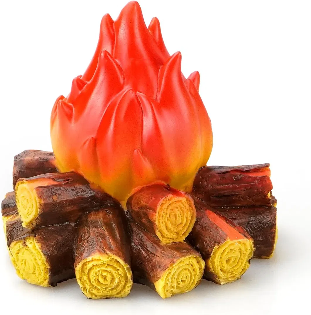 Cozy Electric Campfire Light for Halloween and Christmas Decorations