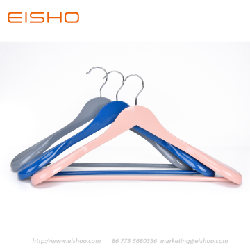 EISHO Colorful Wood Suit Coat Hanger