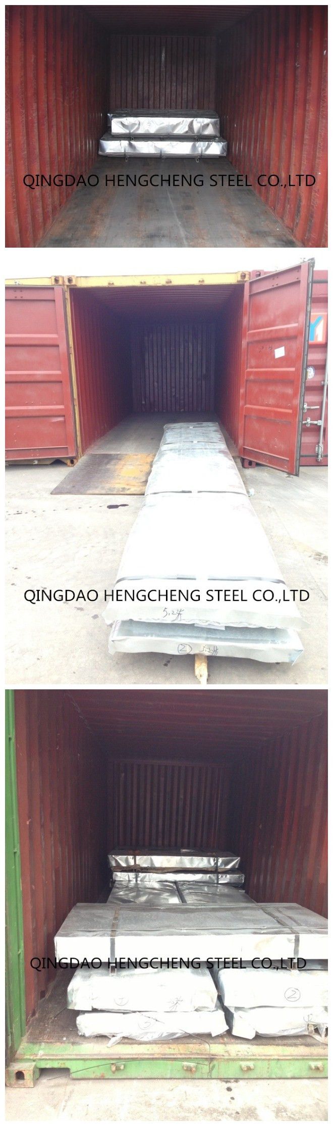 Color Coated Corrugated Steel Roofing Sheets