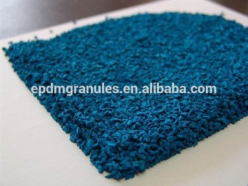 BLUE EPDM RUBBER GRANULES