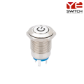 UL 12mm Metal Pushbutton Anahtarı