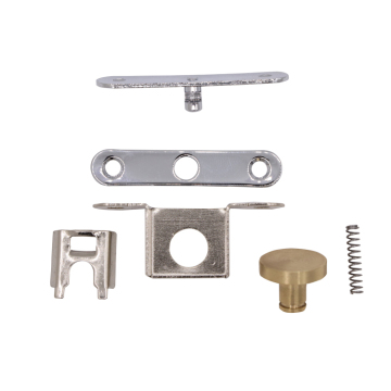 Small Vintage Jewelry Box with Five In One Press Lock