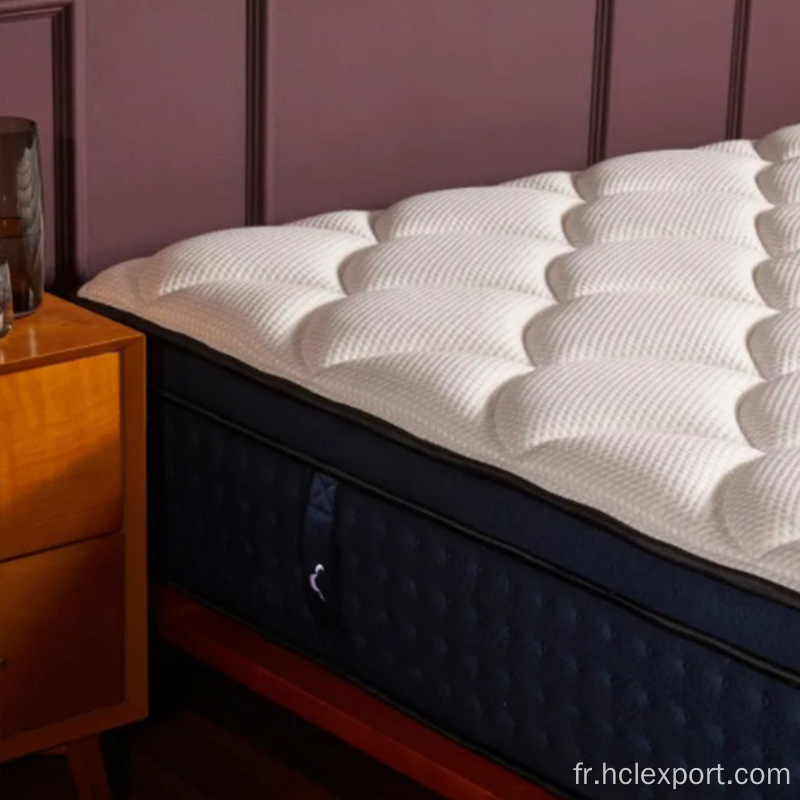 bien endormi Matelas de printemps en mousse à mémoire de mémoire double