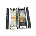 Compact Fiber Optic Splice Closure Junction Enclosure Joint Box with 2Entry 2Exit