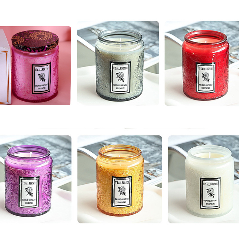 Colors Jar Candles