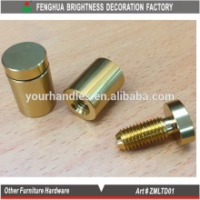 glass standoff pins,sign holder standoff, female threaded standoff