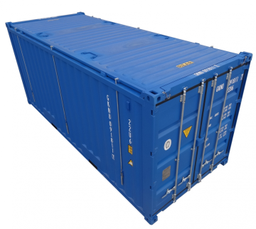 20' Hard Open Top Container