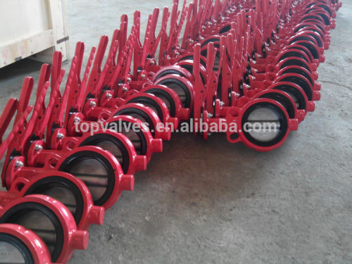 butterfly valves PTFE EPDM NBR seat ,China supplier,made in China,Top Valves