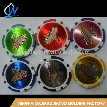 11.5g Lasvegas StickerPoker Chip / casino poker chip