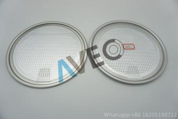 404D 105mm aluminium peel off ends