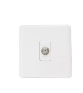 1 Gang TV Satellite Outlet home wall sockets