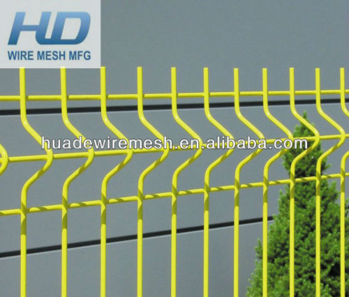 Welded mesh fence panel/Fence nylofor 3D/Welded curved Fence