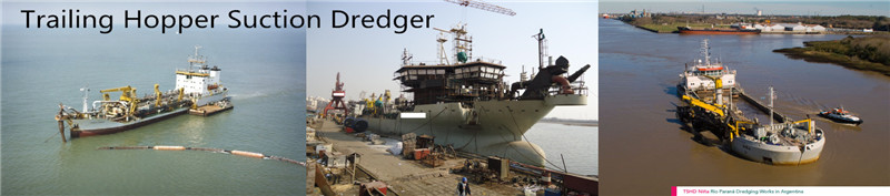 Trailer hopper suction dredger design