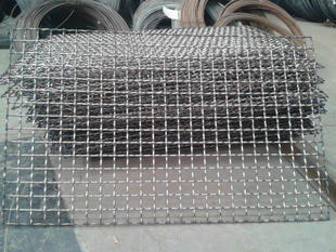 Tunggal menengah berkerut Wire Mesh Stainless Steel