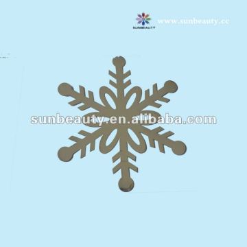 snowflake paper cutout for home decoration