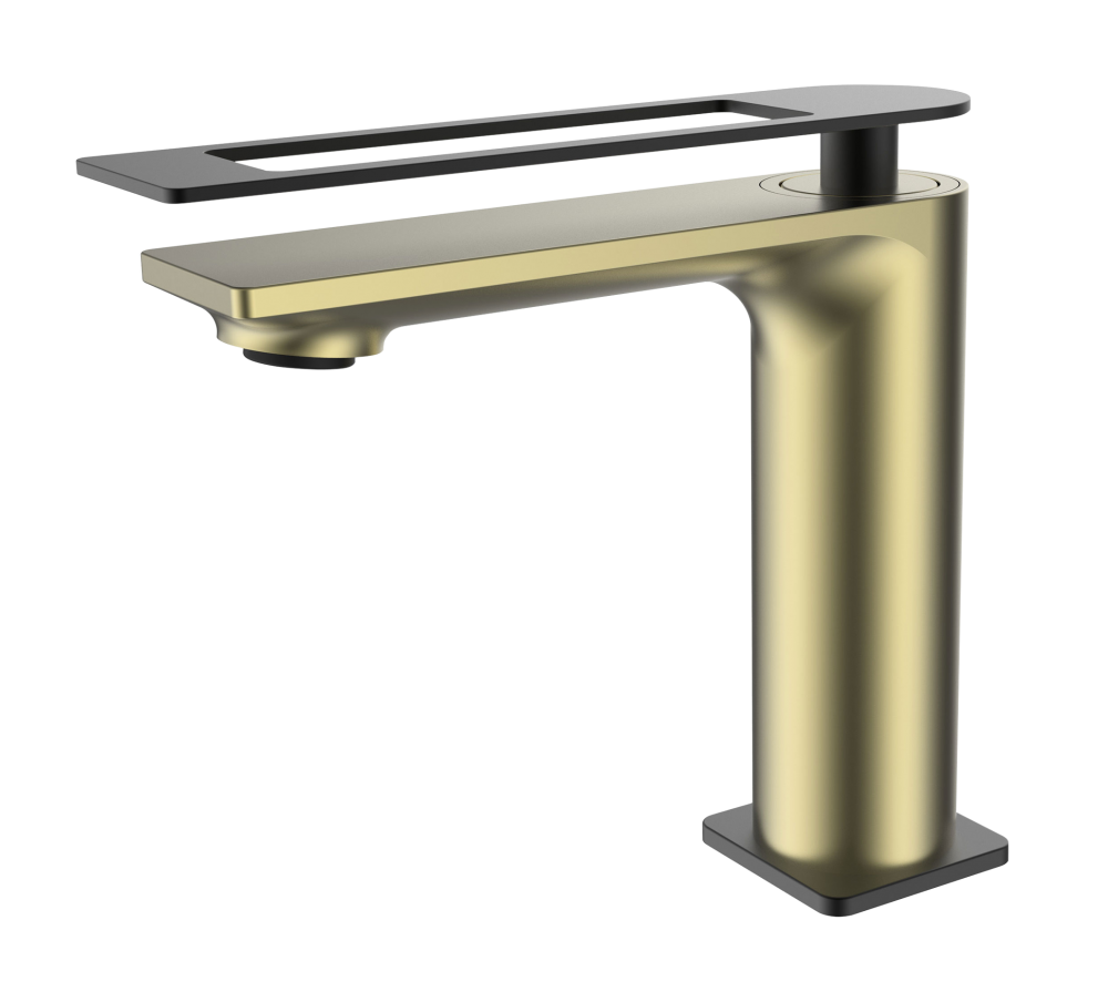 Chrome Finished Brass Basin Mixer